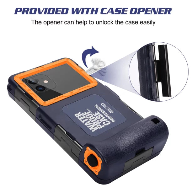 6.9 Protective Housing 9 And Waterproof Video Inch UrbanX Underwater Lanyard Diving Professional Mi [15m/50ft] with Up Photo Xiaomi Phones all Surfing Snorkeling to for Swimming LCD Case