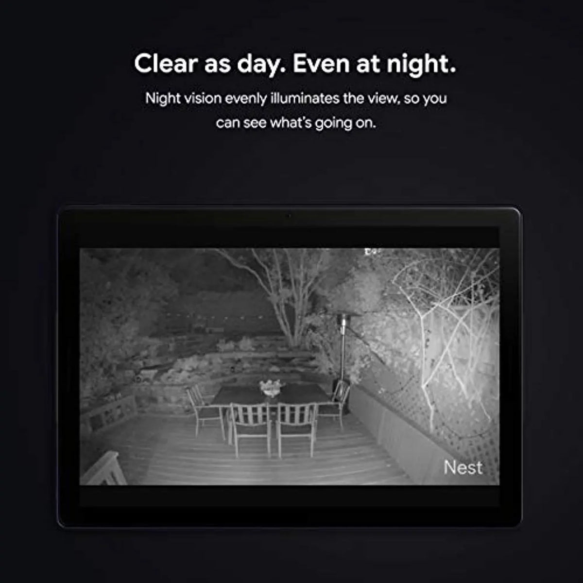Your - exterior Cam Camera Control exterior with 1st Nest - Phone Night Google Vision - - 2-Pack with Camera Generation Weatherproof Surveillance