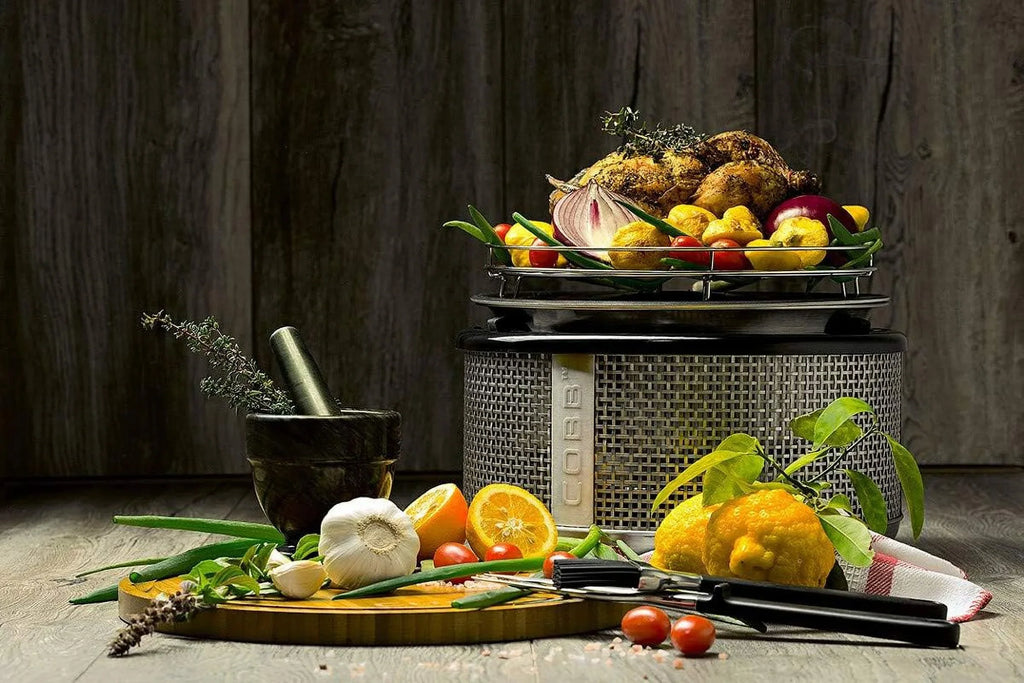 Premier - BBQ With Plus Accessories Grill Charcoal Grill Portable