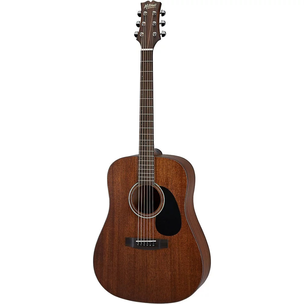 Mahogany Acoustic Mitchell Top Solid Dreadnought Guitar T331