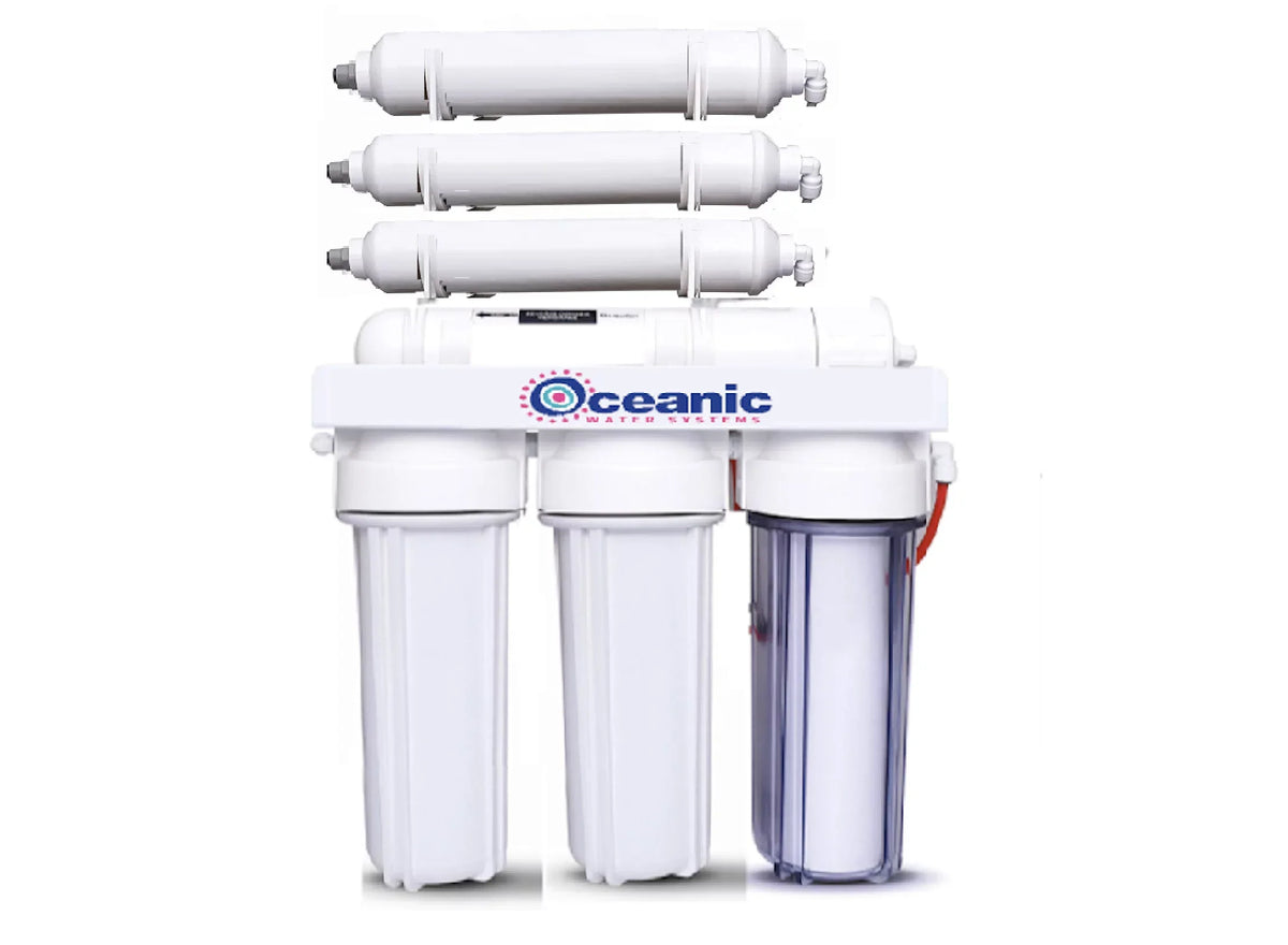 OSMOSIS 100 GPD REEF 7 Stage USA REVERSE AQUARIUM Deionization RO/DI 0ppm System