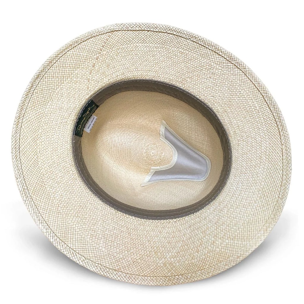Breathable, Premium Brim Straw 5/8" Hat & Safari Handwoven, (X-Large) Panama 2 Lightweight Jack -
