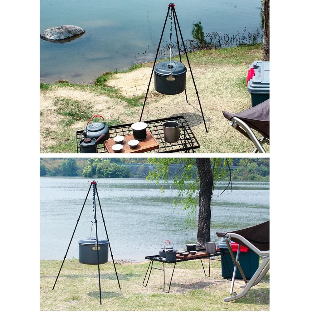 Tripod Camping Bonfire Bonfire Camping Triangle Support Portable Frame