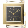 Gold Ladies Quartz BVLGARI Polished Watch (Good) 18K 2T Pre-Owned SQ22 BF552142 Steel Quadrato