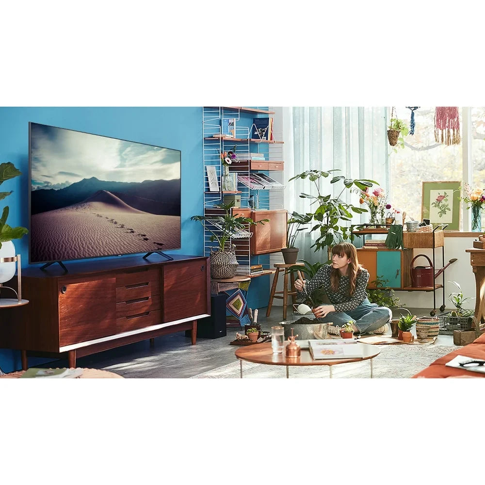 TV 65 Gear TV) TV Essentials Subwoofer, Wall & LED Surge (65TU8000 65" and Inch 4K Adapter, 60W Cleaner TV (2020) Screen Soundbar Smart Deco Mount, UN65TU8000 Bundle UHD 65-inch with Digital