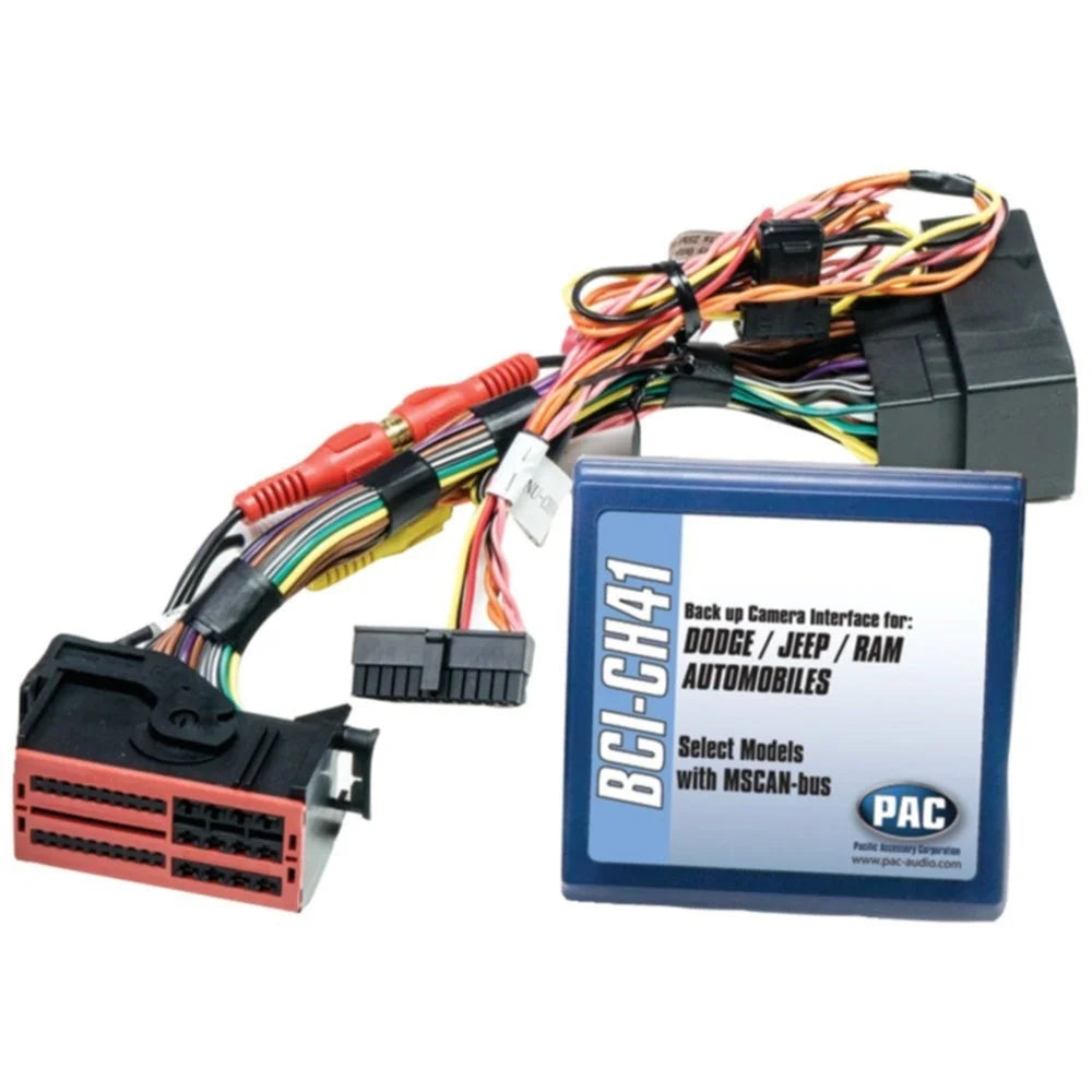 Pac Backup Camera Chrysler Interface for and Navigation BCI-CH41