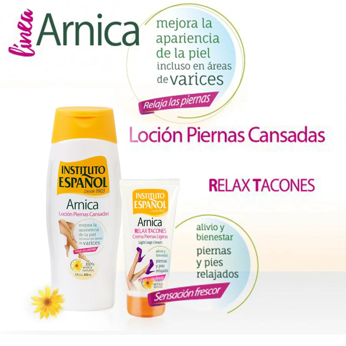 Tired (Pack For Avena of Legs, 17 Arnica oz 3) Lotion