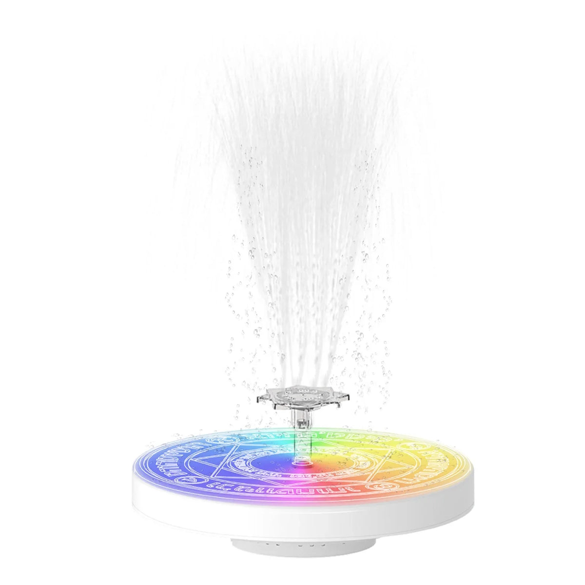 Garden Bath Light, Solar Remote Fountain exterior Walmeck Decoration with Control Pond LED, Decor