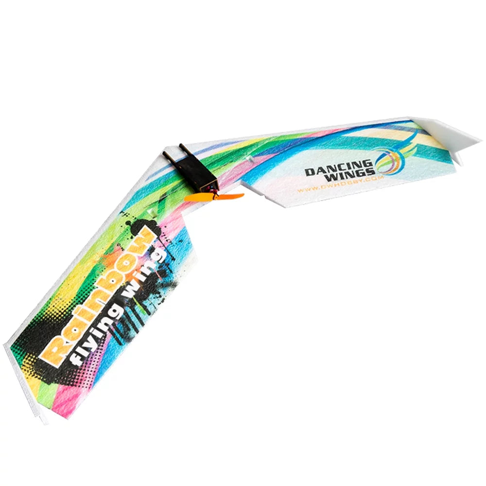 Airplane Dancing Flying Aircraft Wingspan E0511 V2 800mm Wing Delta KIT Rainbow Wing Tail-pusher RC Hobby