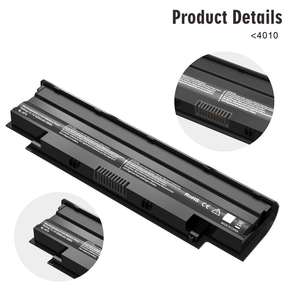 N5050 Inspiron N7010 N5010D Battery N5010 N4010D J1KND N5030 N4010 For