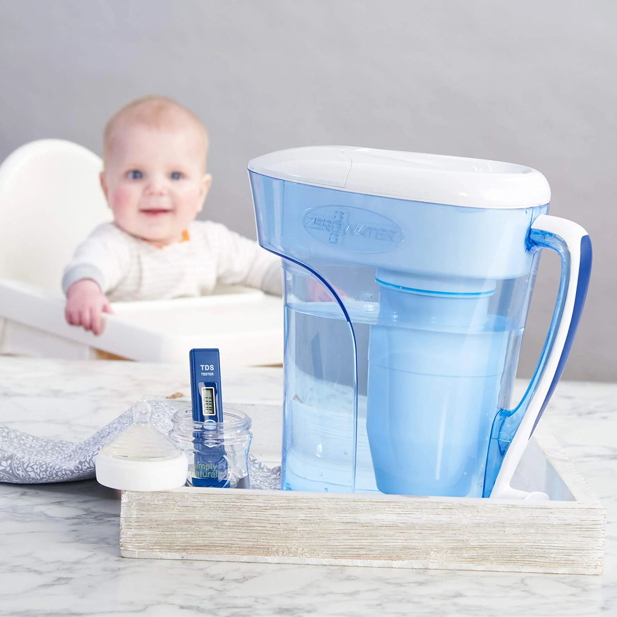 ZeroWater Pitcher (10-Cup) Ion (10-Cup) liquid Dispenser Exchange ZD-010