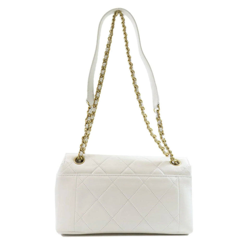 (Good) Pre-Owned Bag Matelasse Lambskin Shoulder Chain Ladies