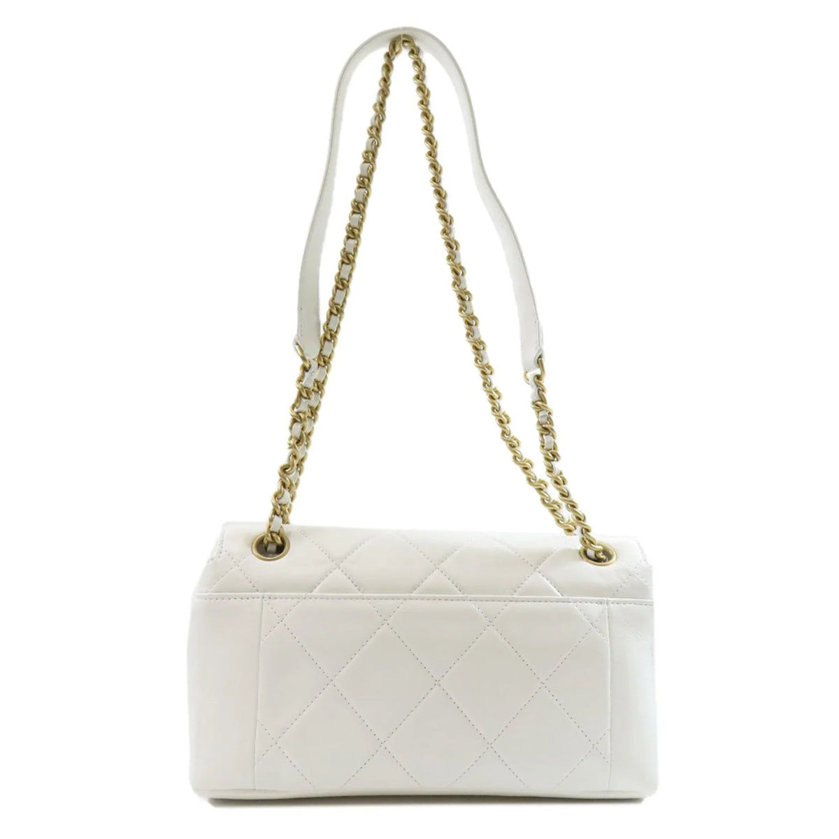 (Good) Pre-Owned Bag Matelasse Lambskin Shoulder Chain Ladies