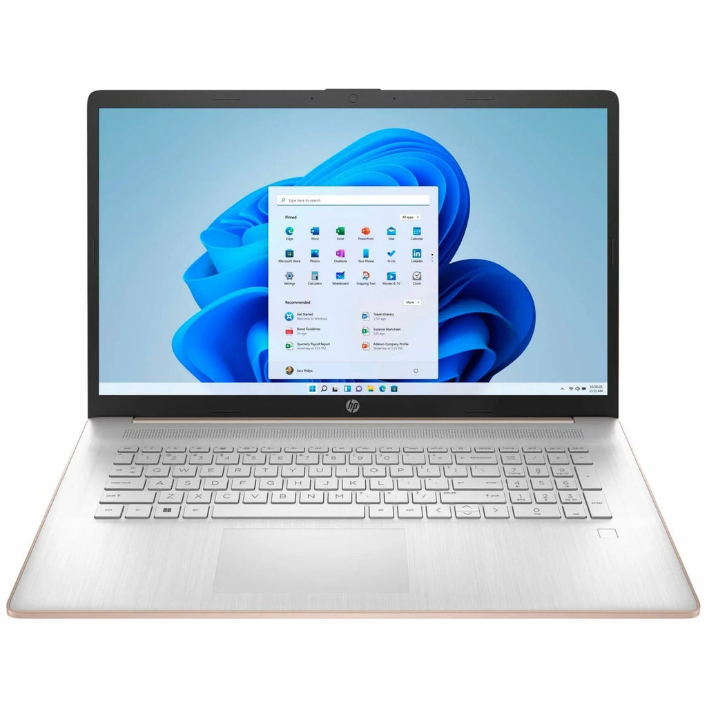 UHD HD+, RAM, i3-1125G4, SSD, 11 17-cn0207ds Pale Core 17-cn0000, Intel HP Graphics, Refurbished Silver, Home, Windows Rose 17.3\" 12GB Gold/Natural Touchscreen, - 512GB Intel