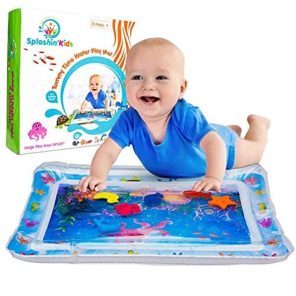 Baby's and Play Splashin'kids Growth mat Perfect time Fun Premium Activity Tummy Infants liquid The is Stimulation Inflatable Your time Toddlers Center