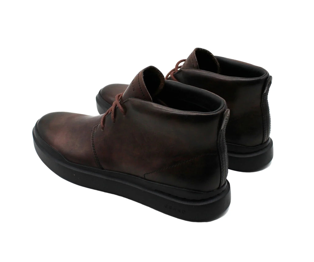Cole Rally Chukka Chukka Leather (9.5) up GrandPro Mens Lace Haan