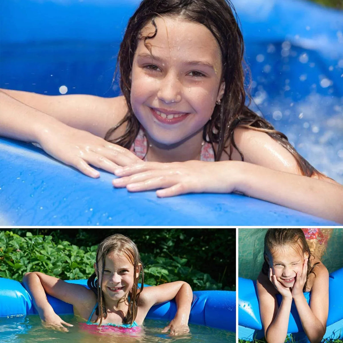 X Pump Pool Inflatable Swimming 12ft 30in Ground Included Above