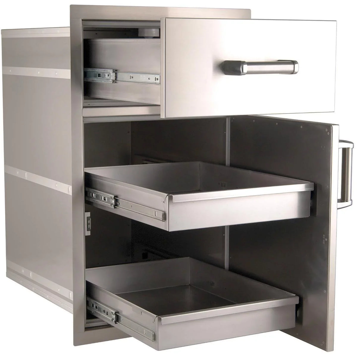 Door Flush Drawer Combo Premium Large & Fire Pantry Magic 54020S Grills