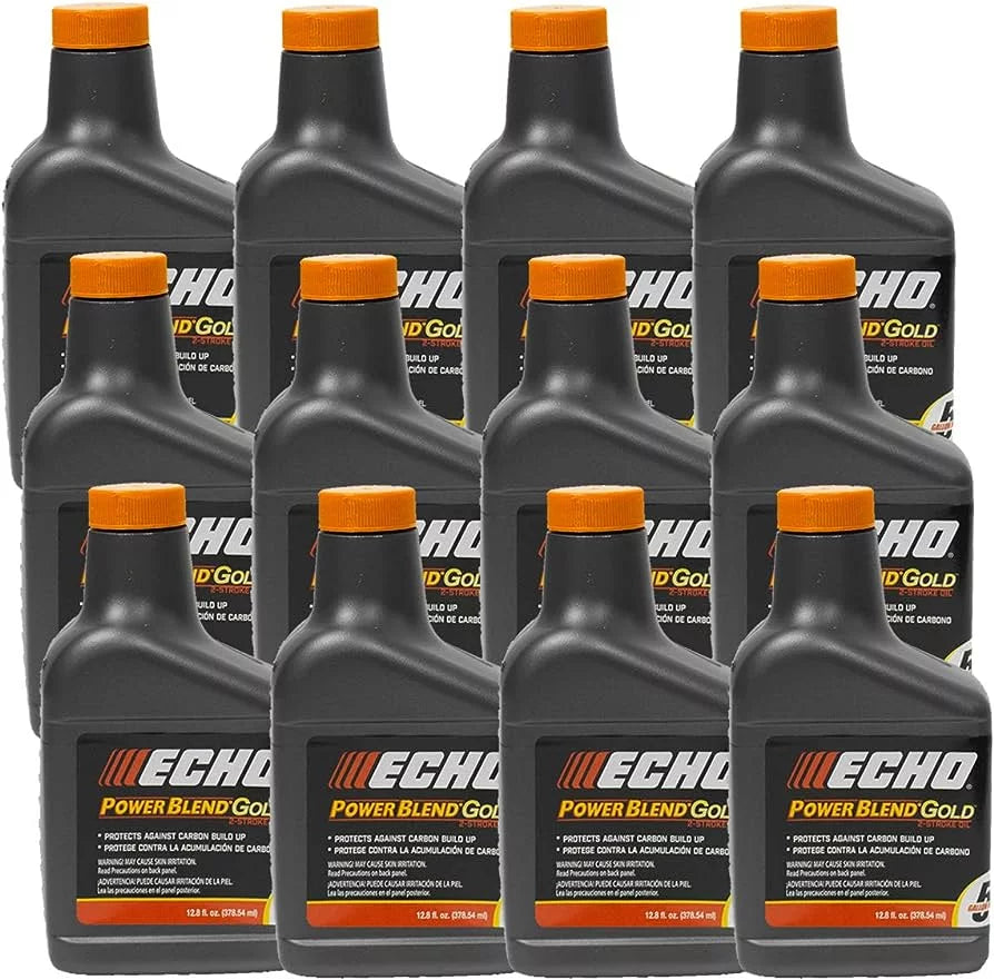 Blend 6450005… Power Oil 12.8 2 Cycle for 5 Bottles oz Pack Mix Gallon - Echo 12 of