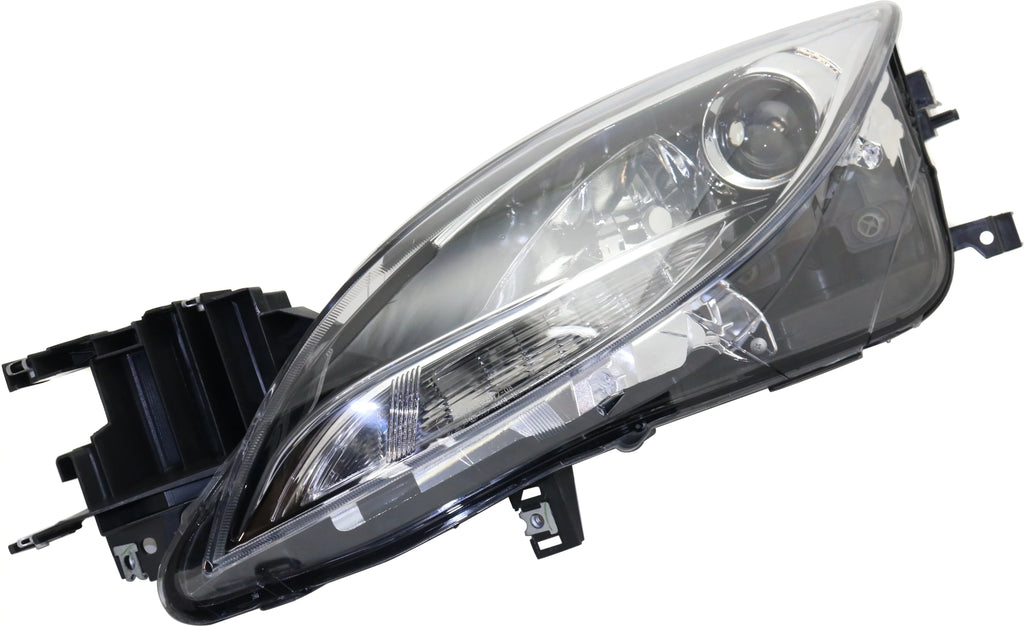 Left Driver Halogen REPMZ100114 6 Mazda With Headlight Compatible 2011-2013 Replacement