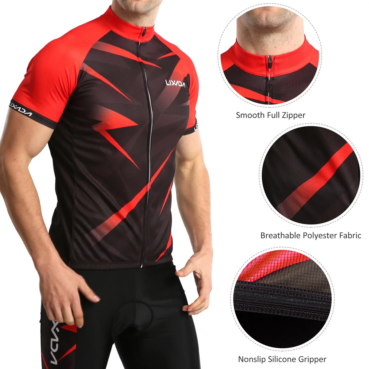 Breathable Sleeve Bike Men's Sleeve Sleeve And Cycling And Shirt+3d Zdhf Set Bike Sleeve Suit Qahm And Shirt Cushion Mtb Set Lixada Bike Padded Jersey,Breathable Padded Men Mtb Shirt Shirt Padded