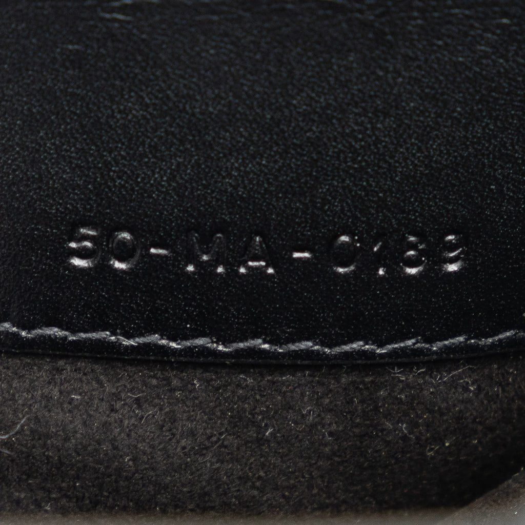 Bag Leather (Good) Dior Pre-Owned Saddle Unisex Calf Authenticated Belt Black