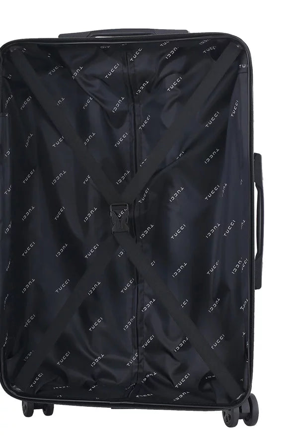 24" Italy Money Suitcase TUCCI Dinero Man - Luggage