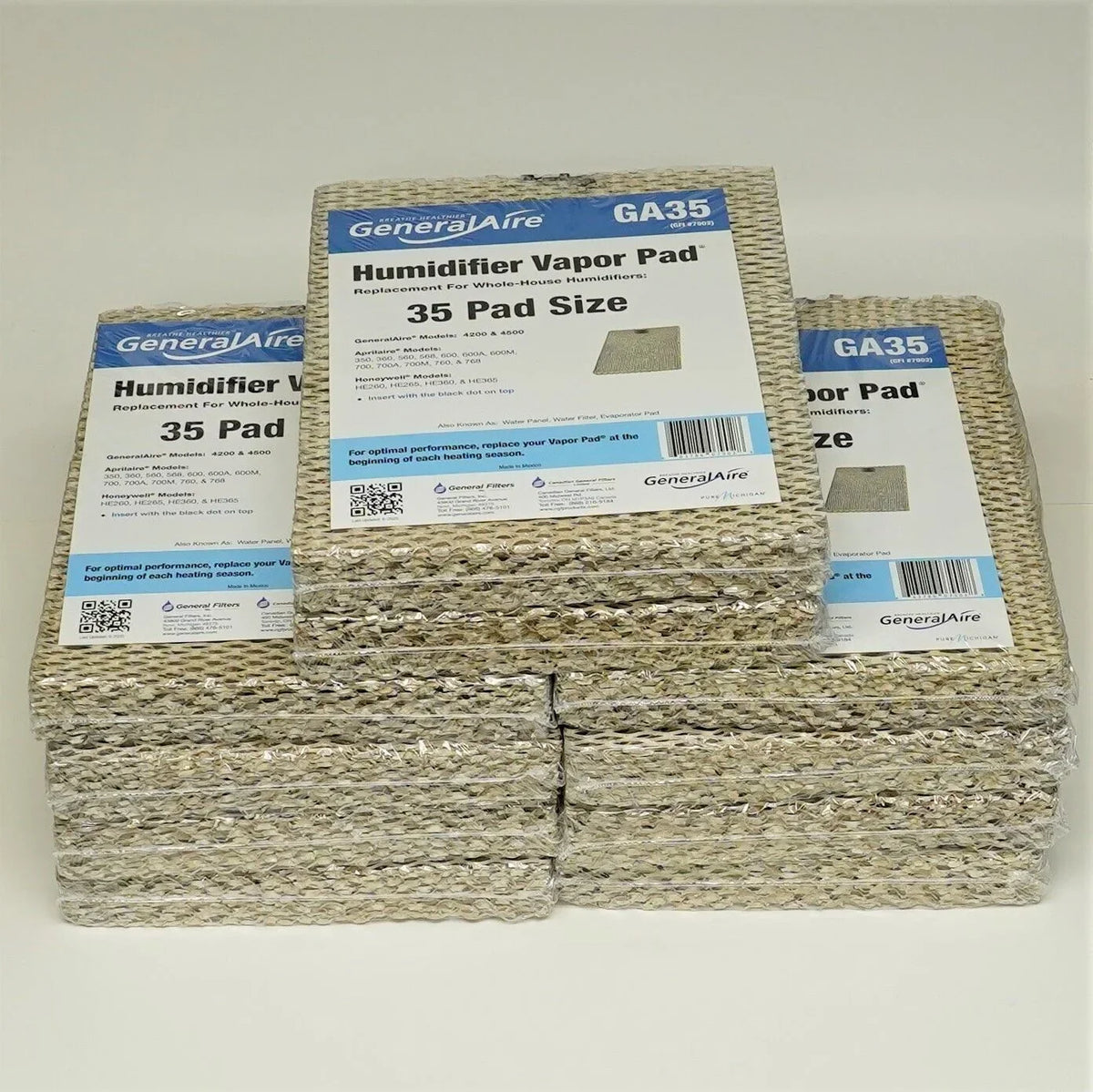 Panel A35-10 for Humidifier Aprilaire #35 PACK Filter A35 Pad liquid