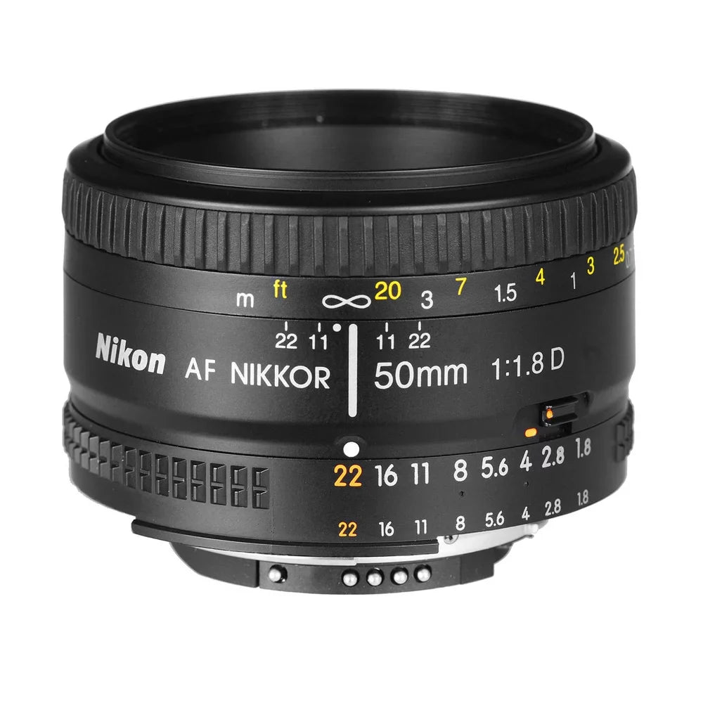 Bag D750 SanDisk Filter AF Bundle + Card Digital Nikon 50mm with + DSLR 24.3MP f/1.8D Spare Camera Kit with Lens Lens SD Telephoto + (1543) + Camera 64GB Battery