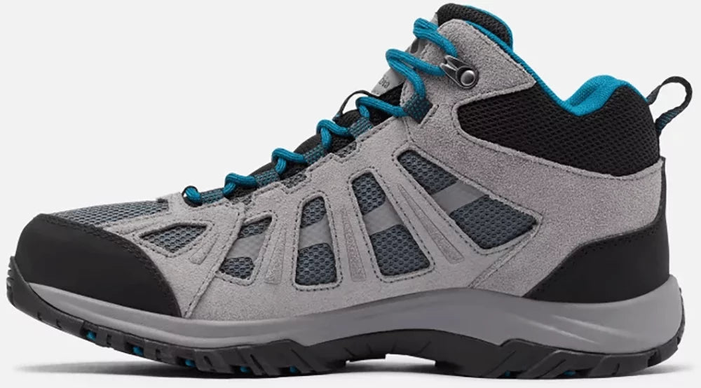 9.5 Mens Columbia Graphite Redmond Mid Black - III Shoe Wide exterior dimension: Waterproof