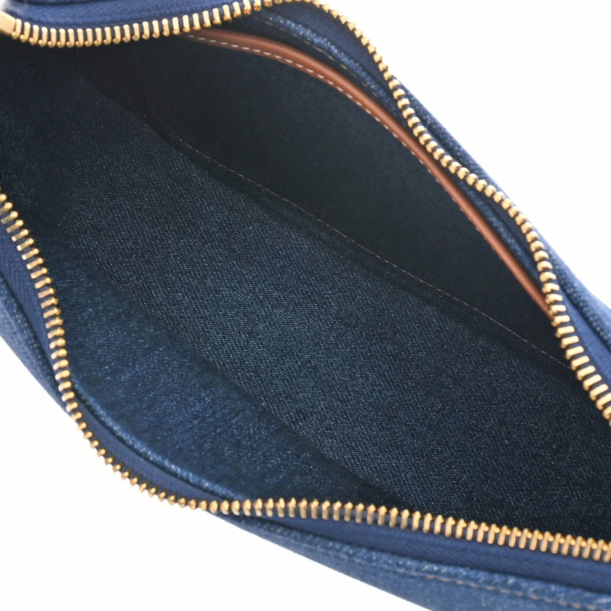 Ava Leather New) Blue 193952DKA Handbag Women's Pre-Owned CELINE Denim (Like