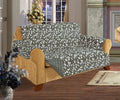 Chair Black/Gray Prevent Reversible to Pet Protector Furniture Slipping Kids Elegant Comfort Quilted Ties Children Off, Dog dimension,