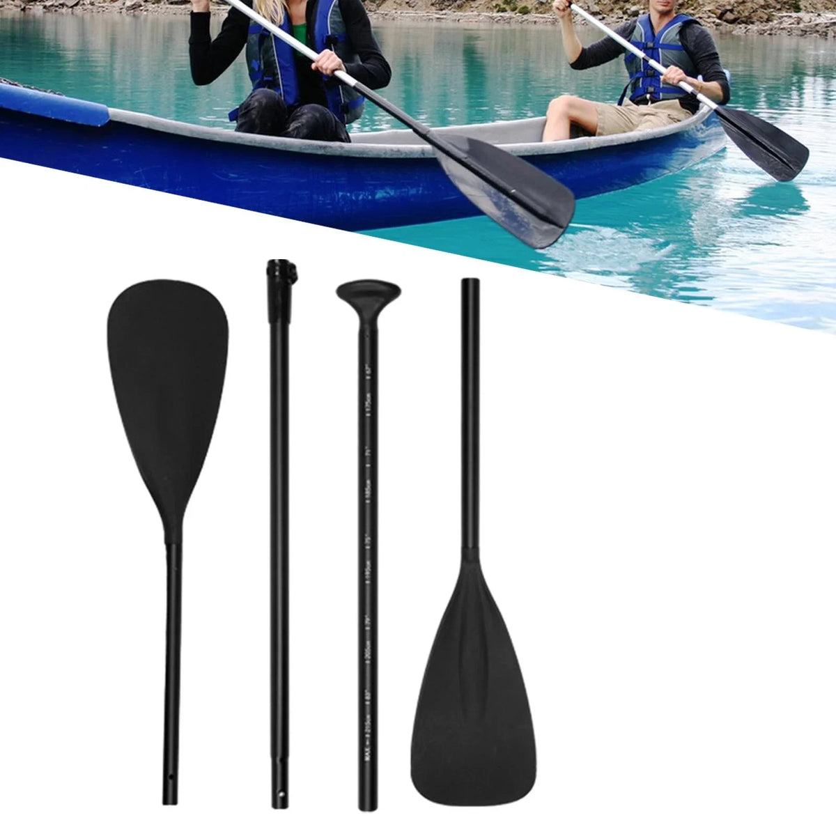 Tnarru Paddle Sport Accessories Paddle Detachable for Rafting s Boat Head Boating Inflatable Double Board Paddles liquid Boat