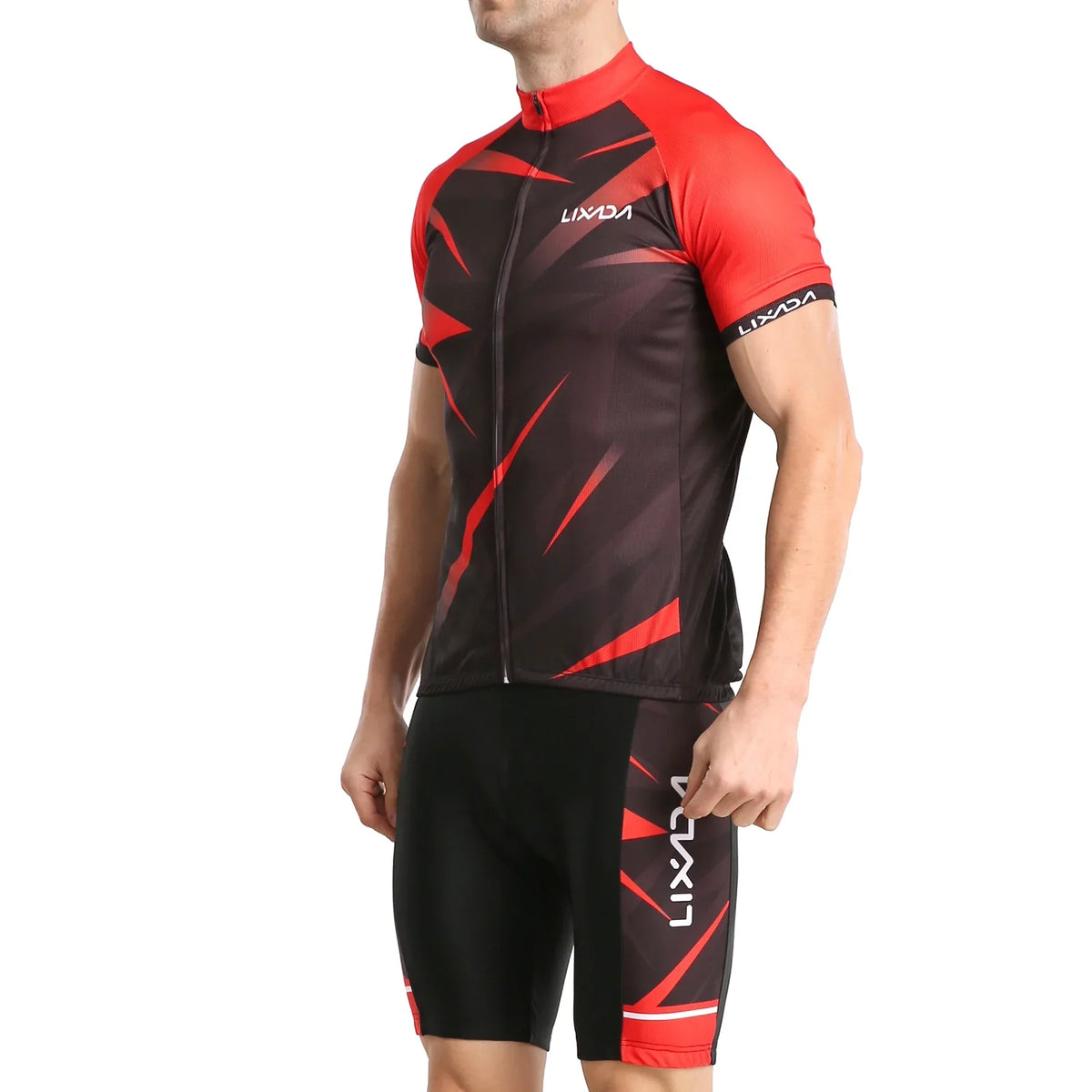 Breathable Sleeve Bike Men's Sleeve Sleeve And Cycling And Shirt+3d Zdhf Set Bike Sleeve Suit Qahm And Shirt Cushion Mtb Set Lixada Bike Padded Jersey,Breathable Padded Men Mtb Shirt Shirt Padded