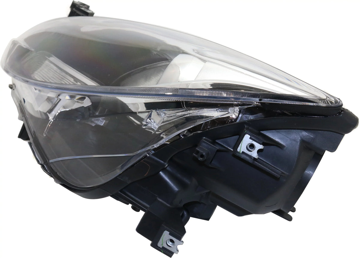 Left Driver Halogen REPMZ100114 6 Mazda With Headlight Compatible 2011-2013 Replacement