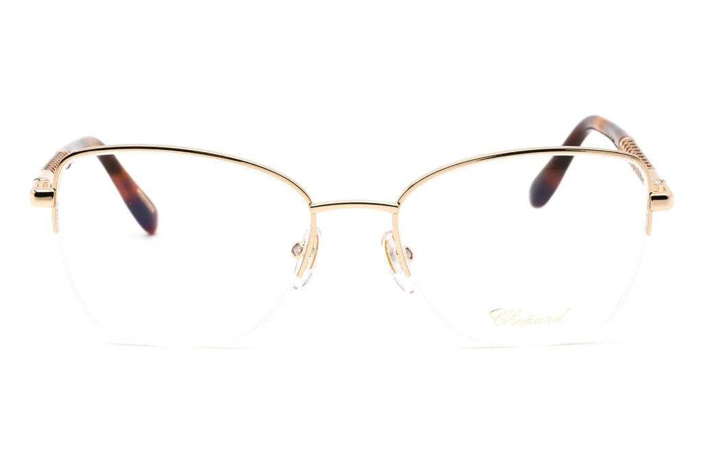 Eyeglasses rosegold CHOPARD dimension 18mm 54mm Women VCHF46-300Y-54 135mm