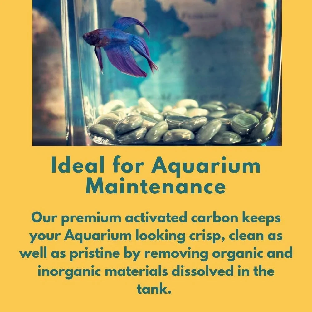 Aquarium Pure - Virgin EnviroSupply Pounds Charcoal) Activated Resealable 55 Shell Cleaning Prewashed Carbon (liquid Filtration, 12x40 Coconut Ultra
