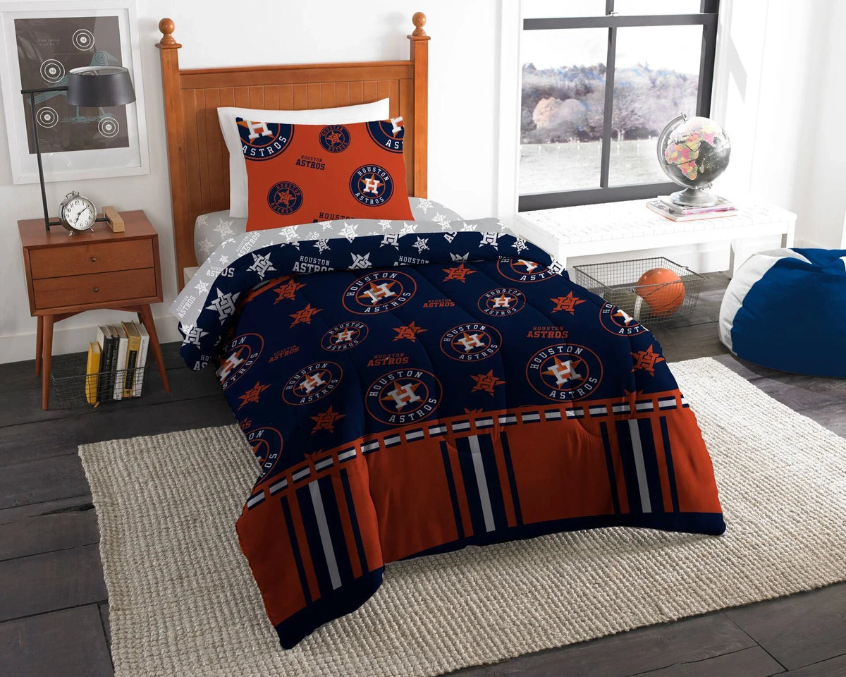 Set Company Bed 4-Piece in Bag a The Northwest Houston Twin Astros