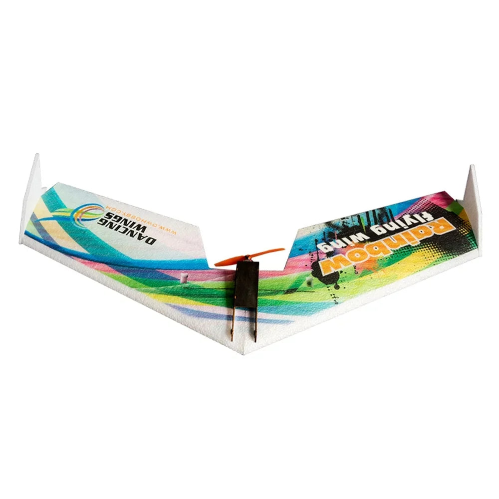 Airplane Dancing Flying Aircraft Wingspan E0511 V2 800mm Wing Delta KIT Rainbow Wing Tail-pusher RC Hobby