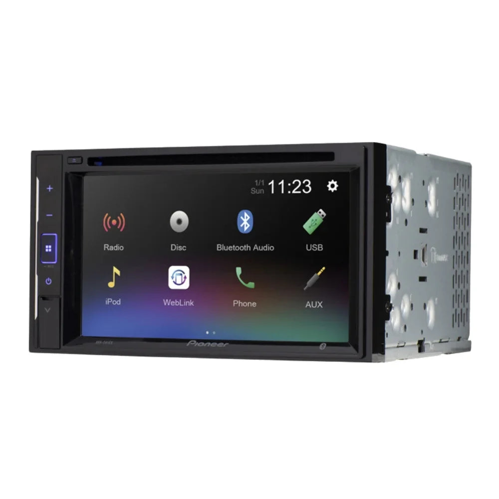 KIT4971 Kit/in-Dash Digital DVD/CD Receiver Touchscreen Car Media Jetta with GLI Bluetooth/Backup Camera/Installation for 6.2" AM/FM Bundle 2002-2005 Double Stereo Pioneer DIN Volkswagen W/ AVH-241EX