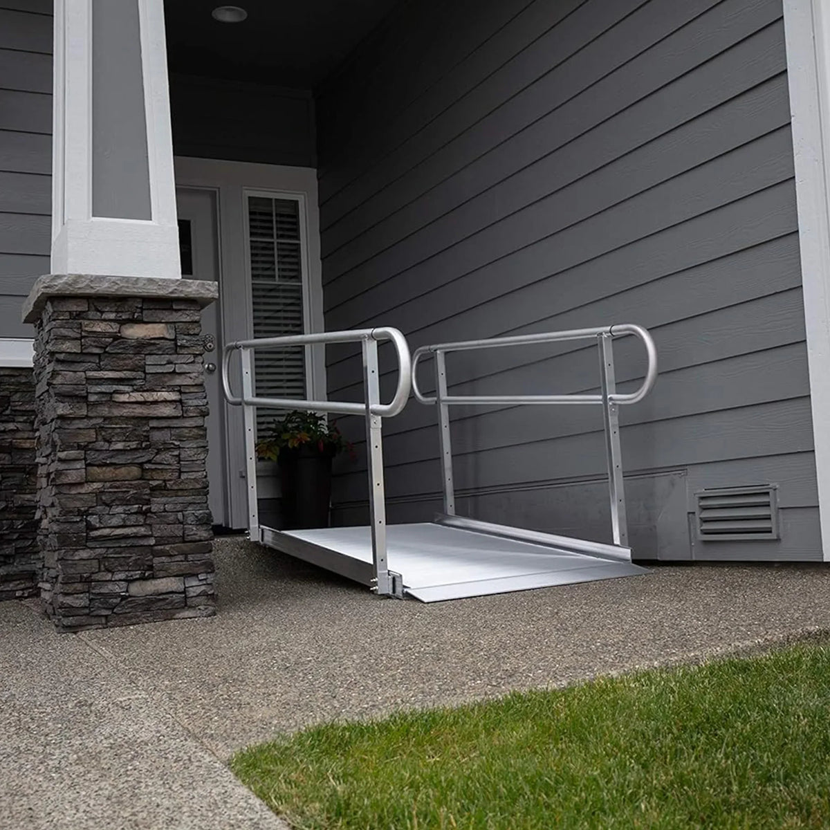 Line Wheelchair Handrails Portable Ramp EZ-ACCESS 8 w/2 3G GATEWAY Foot