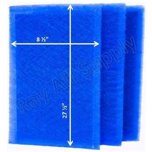 Supply Replacement Cleaner Pack) 10x30 Filter Pads Air 10x30 Dynamic (3 Refills RayAir