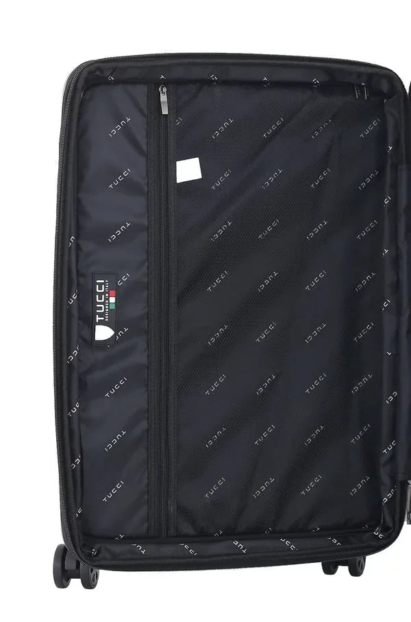 24" Italy Money Suitcase TUCCI Dinero Man - Luggage