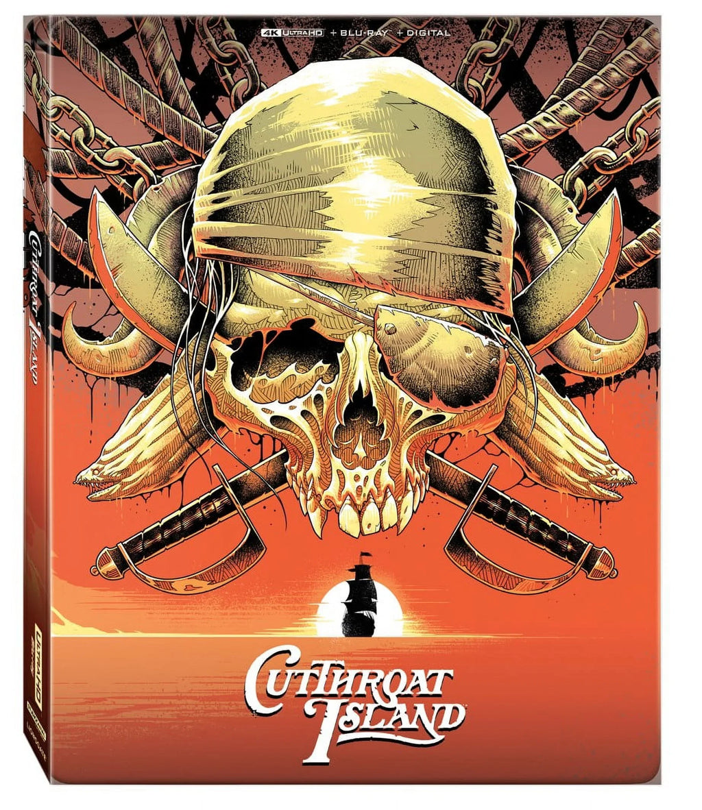 (Steelbook) HD Ultra Digital + (4K + Island Copy) Cutthroat Blu-Ray Exclusive) (Walmart