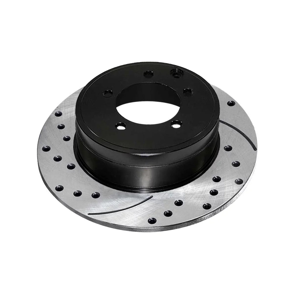 Mitsubishi V6 and Rear Patriot 2 Rotors Black Driver Passenger Avenger Sebring Chrysler Pair 200 FWD Brake of Caliber Side Jeep Compass Dodge PR63038LR Replacement for Drilled AutoShack Lancer Slotted