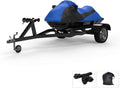 Ski & climate - Rain Kawasaki Includes Weatherproof ZXI - Protect Trailer - All Bag Jet 1995-1998 for Straps & Cover Contour 900 - Custom Color Fit from Blue/Black Sun! Storage Trailerable