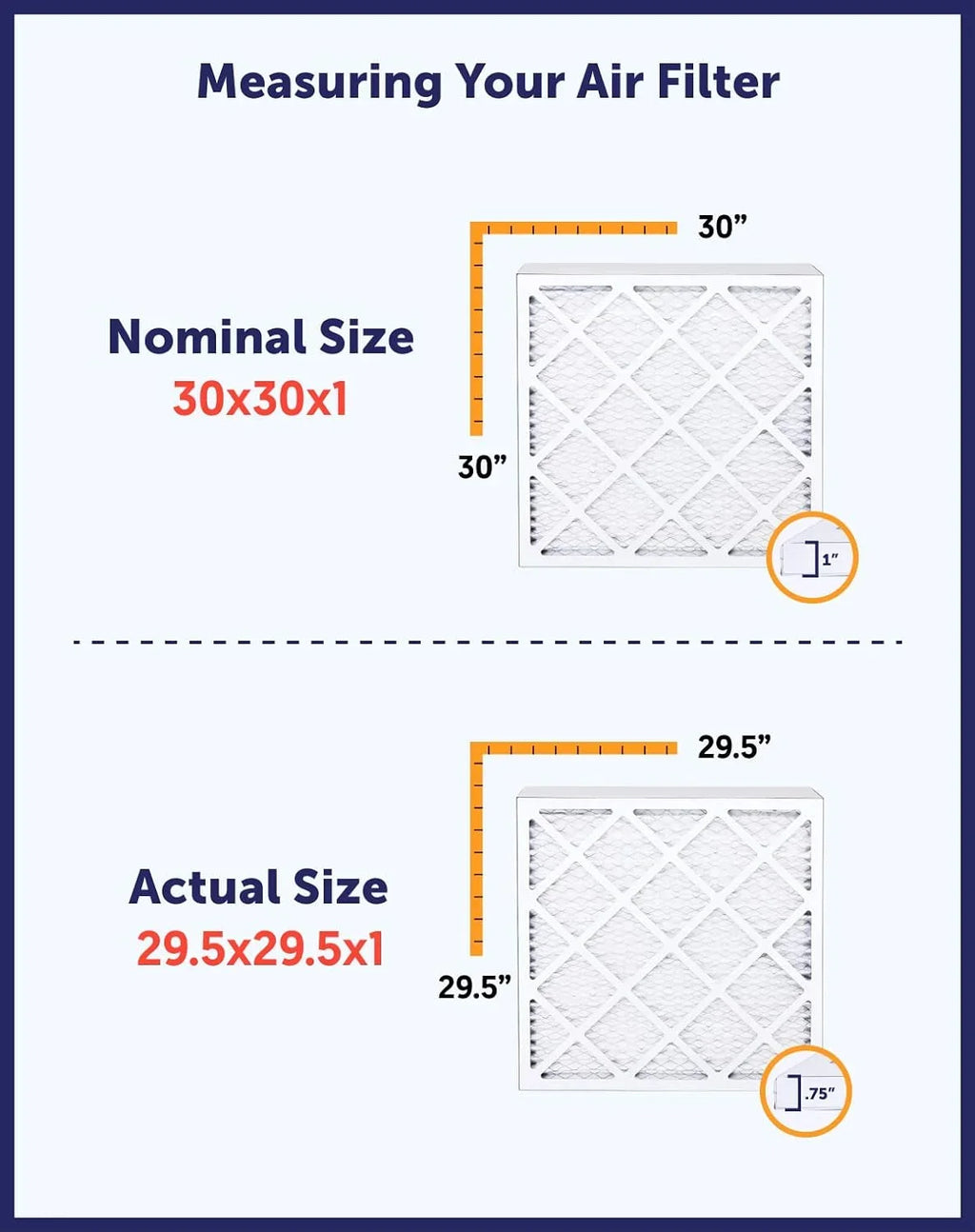 IN Filters .75" Filter | A/C USA | 8 9x56x1 Furnace MERV x Air 4-PACK Actual | 56 King HVAC | dimension: Filter 9 MADE x Pleated