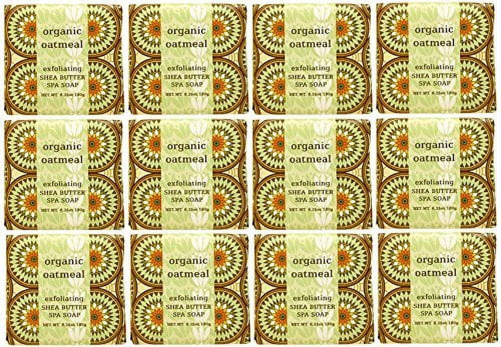 12 Packs Company Greenwich (Organic Oatmeal) Soap 1.9oz Bay Trading Bulk of