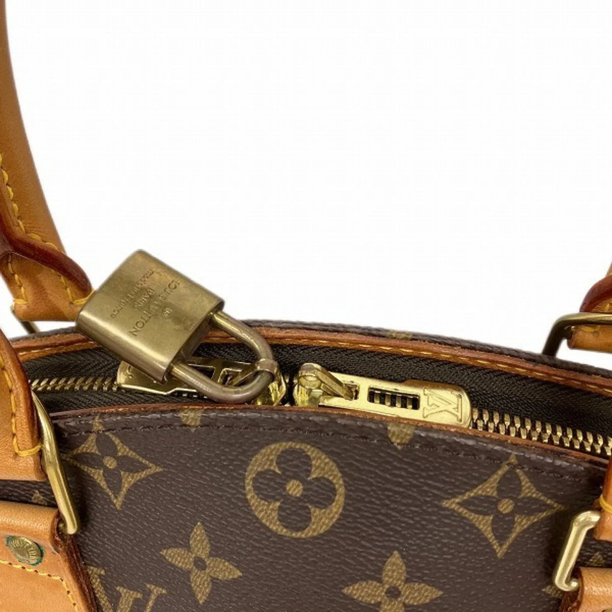 Blue,Brown,Monogram (Fair) Women's M51126 Pre-Owned Handbag