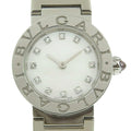 Diamond Pre-Owned 103095 Bulgari (Like Battery Shell of Dial Watch Pearl New) Mother 12P BB23S BVLGARI
